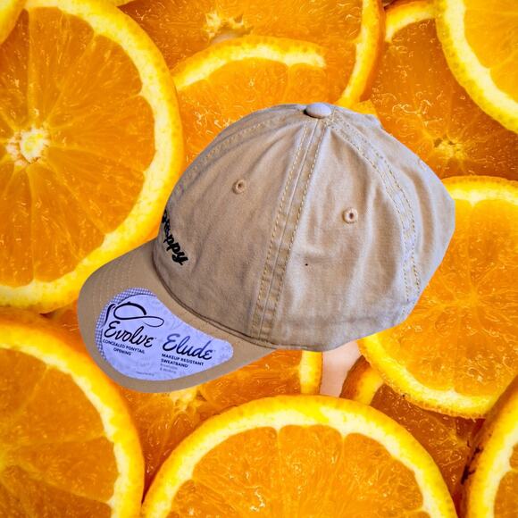 NWT Infinity Brands Women's Tan Bee Happy Adjustable Baseball Caps - Picture 2 of 9